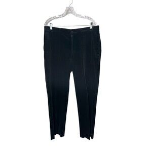Polo Ralph Lauren Pants Men's Size 35x32 Black Corduroy 100% Cotton 35/32